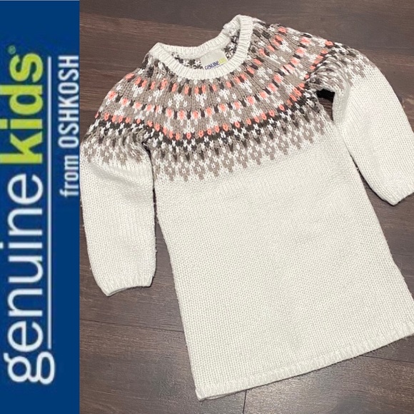 OshKosh B'gosh Other - Knitted Sweater Dress Genuine Kids From OshKosh